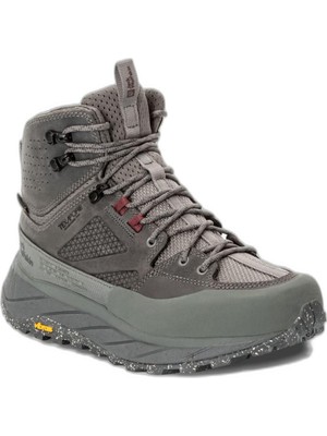 Jack Wolfskin Terraquest Texapore Mid W Kadın Gri Outdoor Bot 4056391_6185