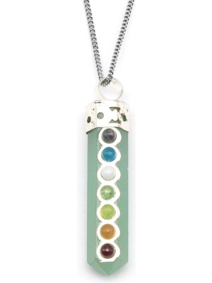 Alibaba Doğaltaş Aventurin - Çakra Doğal Taş Kolye