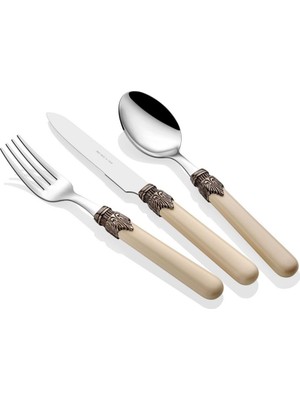 Sandro Classic Kemik Çatal Bıçak Seti 24 Parça