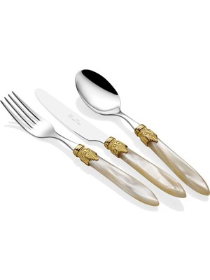 Laura Ring Kemik Çatal Bıçak Seti 75 Parça