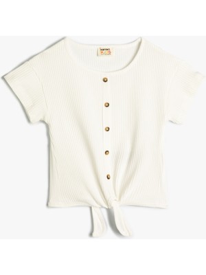 Koton Basic Gömlek Kısa Kollu Klasik Yaka Pamuklu