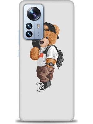 gmotp Xiaomi Mi 12 Kılıf Hd Baskılı Kılıf - Teddy Bear Cool