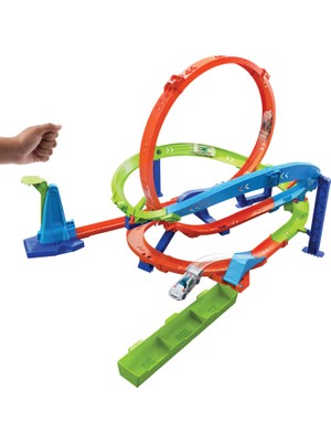 Hot Wheels Bumerang Çemberli Yarış Pisti HTK16