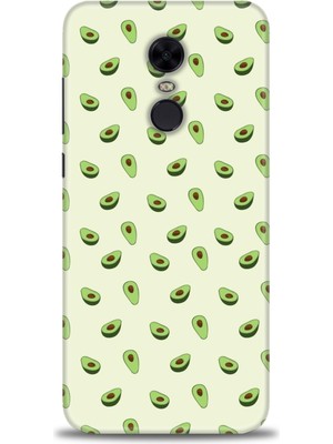 gmotp Xiaomi Redmi 5 Plus Kılıf Hd Baskılı Kılıf - Minik Avakadolar