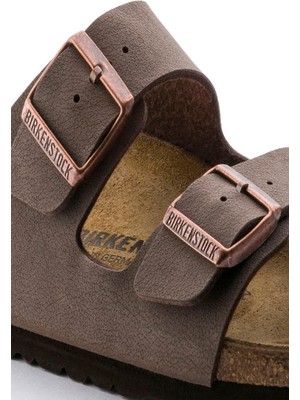 Birkenstock Arızona Bf Nubuk Kahverengi Unisex Terlik 151183-20198