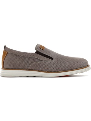 Derimod Erkek Nubuk Deri Casual Loafer