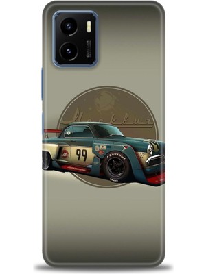 gmotp Vivo Y33S Kılıf Hd Baskılı - Klasik Araba