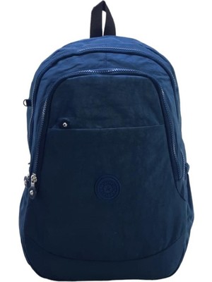 Baginn Klinkır Okul Çantası Hafif Yağmur Geçirmez Kumaş Çok Cepli