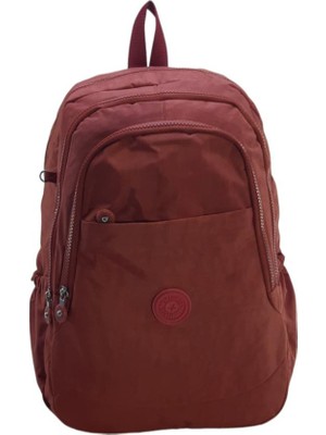 Baginn Klinkır Okul Çantası Hafif Yağmur Geçirmez Kumaş Çok Cepli