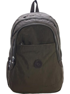 Baginn Klinkır Okul Çantası Hafif Yağmur Geçirmez Kumaş Çok Cepli