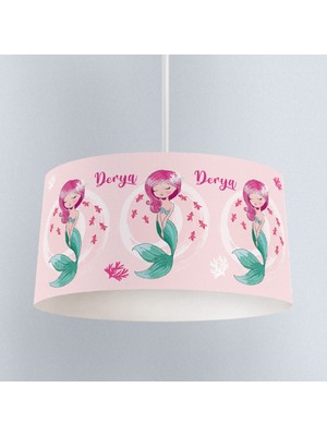 instababyrooms Çocuk Odası Dijital Baskılı Tekli Modern Sarkıt Avize Special Model 0034