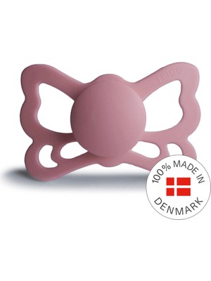 Frıgg Butterfly Silikon Emzik - Dusty Rose 6-18 Ay
