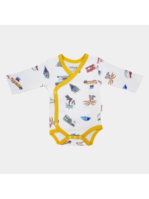 Tiffany Baby Caravan Theme Kruvaze Bebek Body 12022