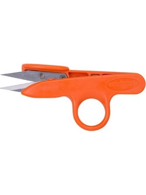 Golden Eagle TC-801 Turuncu İplik Temizleme Makası Ergonomik Tasarım ile 12 cm Uzunlukta