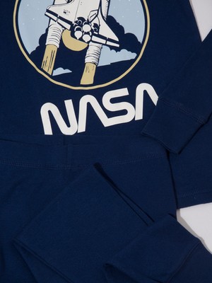 Gap Erkek Çocuk Nasa Grafikli Pijama Takımı