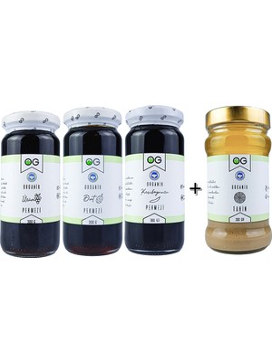 OG natural Organik Pekmez Seti Ve Organik Tahin