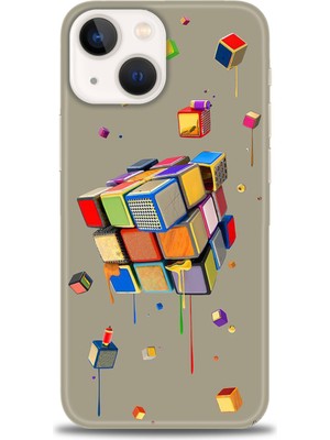 gmotp iPhone 13 Kılıf Hd Baskılı - Zeka Küpü