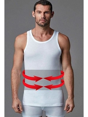 Eros 060 Erkek Korse Atlet -Siyah - - L