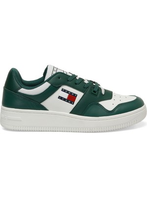 Tommy Hilfiger Tjm Retro Basket Ess Yeşil Erkek Sneaker