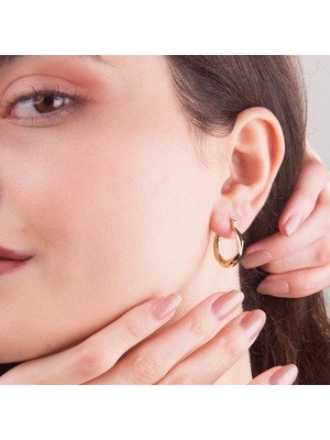 goldkupe 14 Ayar Italyan Altın Küpe