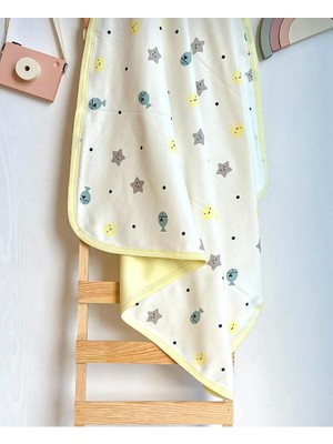 Anka  Organik Bebek Battaniyesi 80*86 Çift Kat