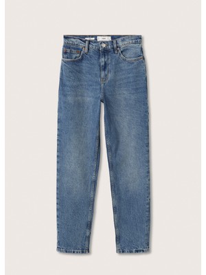 Mango Mom Comfort Yüksek Bel Jean