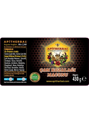 Apitherbal Çam Kozalak Macunu 430 G