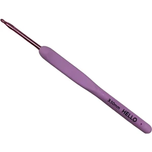 Crochet Hook Silikon Saplı Yün Tığ