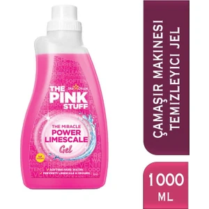 The Pink Stuff Mucizevi Çamaşır Makinesi Temizleyici Kir Koku ve Kireç Önleyici Vegan Jel 1000 ml