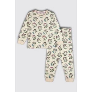 Cillop Butik Kız Çocuk Hello Kıtty Desenli %100 Pamuk Pijama Takımı