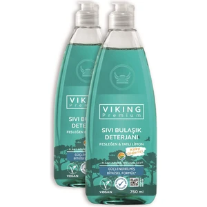 Premium Bulaşık Deterjanı Fesleğen & Limon 750 ml 2 Adet