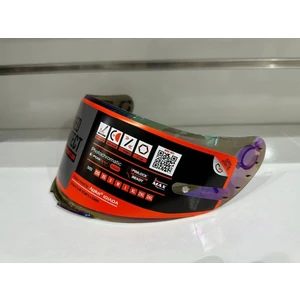 Mt Helmets Kask Camı (Vizör) mt V-14 Iridyum (Blade-2 Targo-Revenge-2) Uyumlu