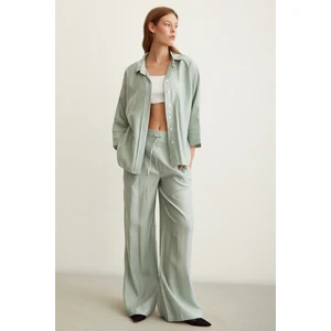 Never More  Beli Lastikli Pantolon Mint