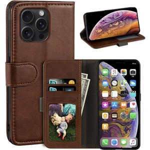 M.TK Moveteck Apple iPhone 14 Pro Kılıf Tam Kaplar Deri Dokulu