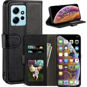 M.TK Moveteck Xiaomi Redmi Note 12 4g Kılıf Tam Kaplar Deri Dokulu