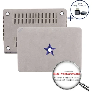 Macbook Air M1 Kılıf 13 inç A1932 A2179 A2337 ile Uyumlu Goat