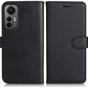 M.TK Moveteck Xiaomi Mi 12 Lite Kılıf Tam Kaplar Deri Dokulu