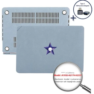 Macbook Air M1 Kılıf 13 inç A1932 A2179 A2337 ile Uyumlu Goat