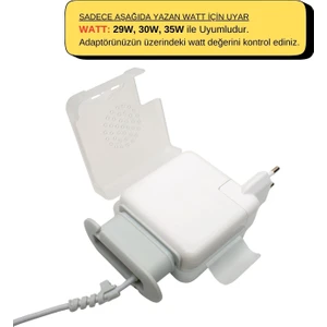 Şarj Aleti Kılıfı Macbook Air Type-C 29W 30W 35W ile Uyumlu Kablo Düzenleyici