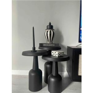 Ürgüp Mantar Sehpa 3'lü Set (43 48 53 Cm)