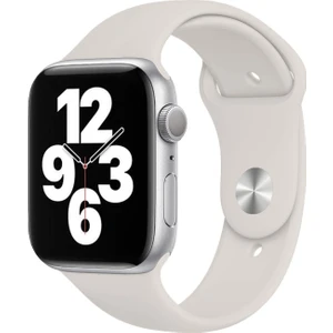 Apple Watch Series SE/10/9/8/7/6/5/4/3 42mm-41mm-40mm-38mm Uyumlu S/m Spor Silikon Kordon Yıldız Işığı