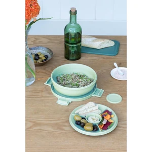 Brabantıa Make Take Lıght Grey Plastik Bölmeli Yemek Taşıma Tabağı 1.3l