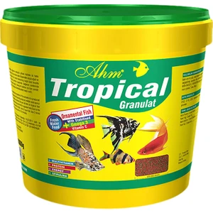 Ahm Tropical Granulat 100 gr Poşette Gönderilir.  Resim Kovasına Aitdir.