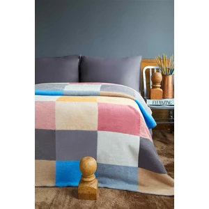 Sesli Home Lüks Peluş Battaniye 22130A Tek Kişilik 160X220 - Kalın Isıtan Battaniye