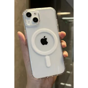 ACR Aksesuar Apple iPhone 15 Kılıf Magsafe Sert Şeffaf