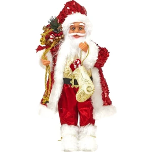 Noel Masaüstü I 60CM Için Ayakta Noel Baba Dekoratif Noel Dekorasyonu (Yurt Dışından)