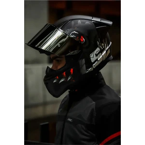 Rapıd 2 Race Clawn Mat Siyah-Gri-Kırmızı Kask C2