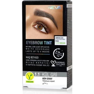 Eyebrow Tınt Kaş Boyası 15ML (Vegan) 1.1 Küllü Gri