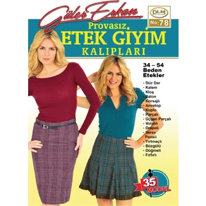 Güler Erkan Provasız Etek Giyim Kalıpları No:78