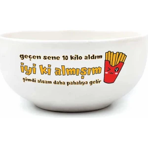 Palto Tasarım Iyi Ki Almışım Şimdi Alsam Daha Pahalıya Gelir Krem Seramik Kase